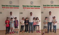 Teniste 8-10 Yaş Kış Kupası tamamlandı