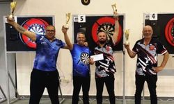 Gönyeli Darts Lions, Larnaka’da şampiyon oldu