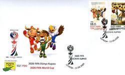 Posta Dairesi’nden “2026 FIFA Dünya Kupası" temalı pul