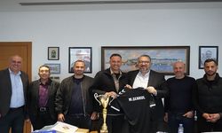 Şampiyon Karaoğlanoğlu’ndan Şenkul’a ziyaret