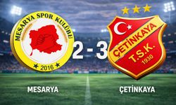 Çetinkaya deplasmanda 3 puanı kaptı