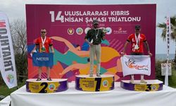 Nisan Şakası Triatlonu’nda Şampiyon Mahdi Alizadeh