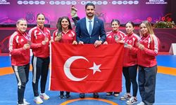 Türkiye Kadın Güreş Milli Takımı Avrupa ikincisi oldu