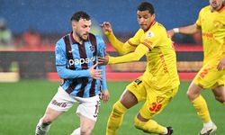 Trabzonspor son dakika golüyle puan aldı