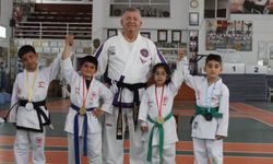 Taekwondocular Girne'de tatamiye çıktı, zirve şekillendi