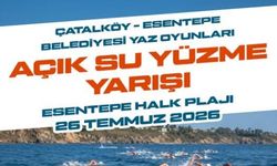 Esentepe'de Açık Su Yüzme Heyecanı 26 Temmuz'da Başlıyor