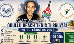 Cahit Kasapoğlu anısına plaj tenisi heyecanı