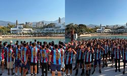 Girne'de Salah çılgınlığı! 250 Trabzonspor forması dağıtıldı