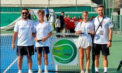 Gönyeli Tenis Kulübü'nden Gürcistan'da iki final ve üç kupa