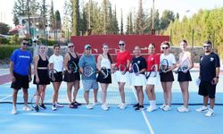 Lefke Şenlikleri’nde raketler yarı final için karşılaştı