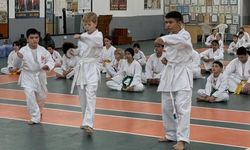 Renkli kuşak sınavı yapıldı