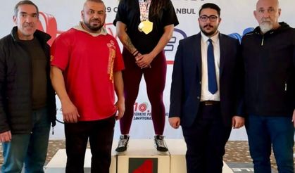 Serpil Özkan’dan Türkiye Şampiyonluğu