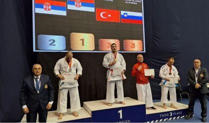 Milli karateciler Balkan Şampiyonası’ndan 2 madalya ile döndüler