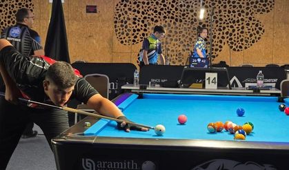 Bilardo Genç Milli Takım Slovenya’da mücadele ediyor