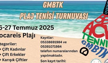 Sezonun ilk plaj tenisi turnuvası Kocareis’te