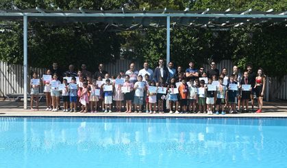 KTSYD yüzme kursları tamamlandı