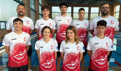 Kuzey Kıbrıs Yüzme Milli Takımı İstanbul’da Yüzme Şampiyonası’na katılacak