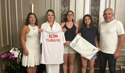 Milli Badmintonculardan GİKAD Başkanı İçim Çağıner Kavuklu’ya ziyaret