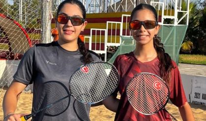 Nehir ve Zarif’e Air Badminton’da “Milli” görev