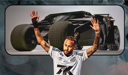 Neymar, Batman'in kullandığı Tumbler'i satın aldı