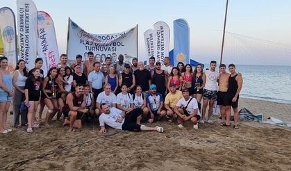Şampiyon Melekler Plaj Voleybol Turnuvası gerçekleşti
