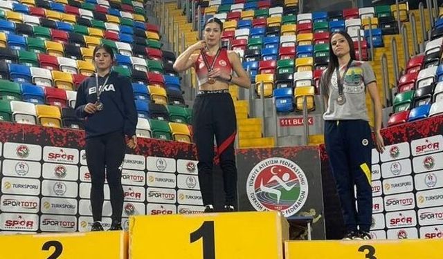 Ecem Nehir Çelik U20’de Türkiye Şampiyonu