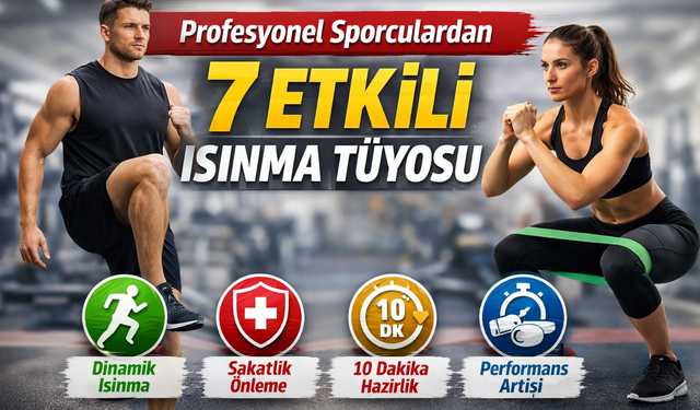 Profesyonel Sporculardan 7 Etkili Isınma Tüyosu