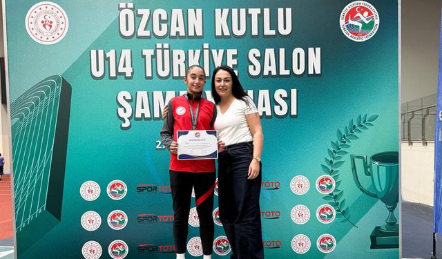 Azra Avcı'dan Türkiye Dördüncülüğü!