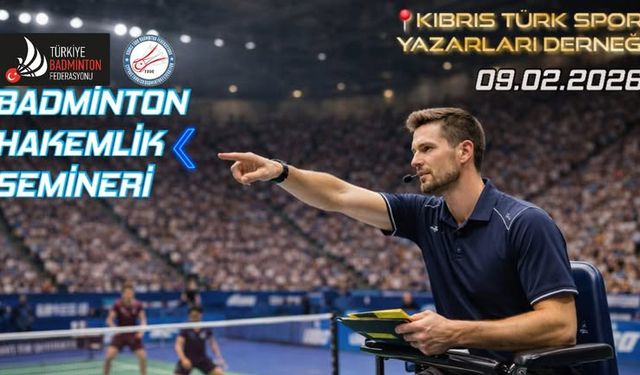 Badminton Hakemlik Semineri 9 Şubat’ta Yapılacak