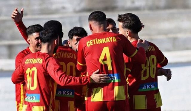 Çetinkaya tek attı 3 puanı kaptı!