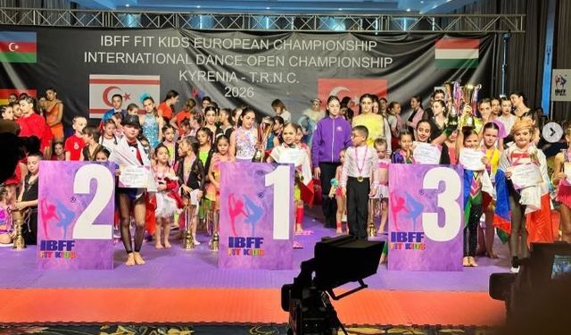 Avrupa’nın Fit Kids yıldızları KKTC’de buluştu