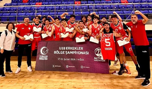 U18 Erkek Karması yenilgisiz Anadolu Şampiyonası’nda