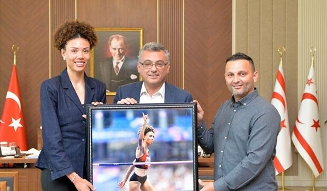 Erhürman atletizm heyetiyle buluştu hedefler konuşuldu
