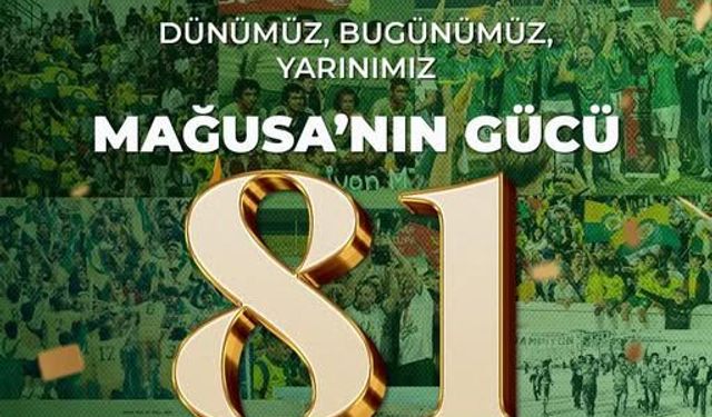 Mağusa Türk Gücü 81. yaşını kutluyor!