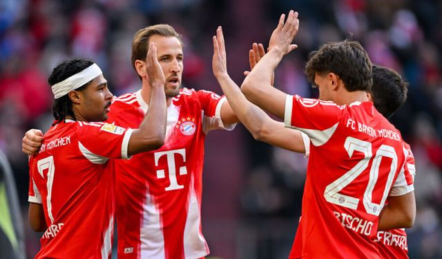 Bayern Münih'ten 4 gollü galibiyet
