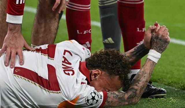 Galatasaray'da şok: Lang'in parmağında kopma tehlikesi!