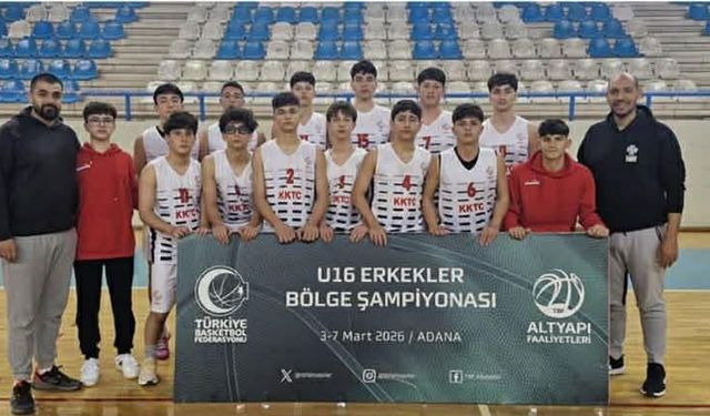 KKTC U16 Erkekler Turnuvaya Net Galibiyetle Başladı