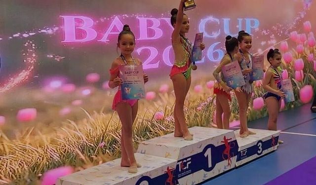 Minik Prenses İpek Erden’den uluslararası gümüş madalya