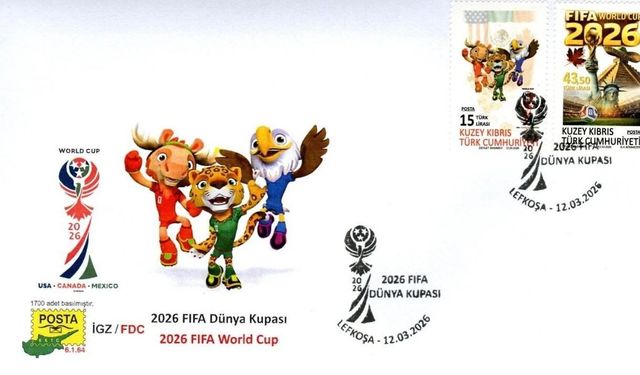 Posta Dairesi’nden “2026 FIFA Dünya Kupası" temalı pul