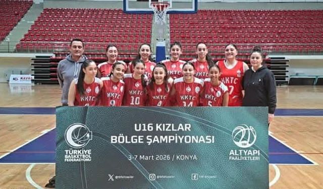 U16 Kızlar Konya’da Fırtına Gibi Başladı!