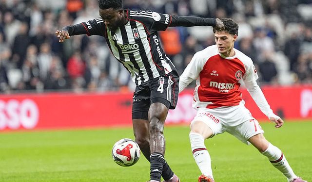 Beşiktaş 'Gümrük'e takıldı: 0-0