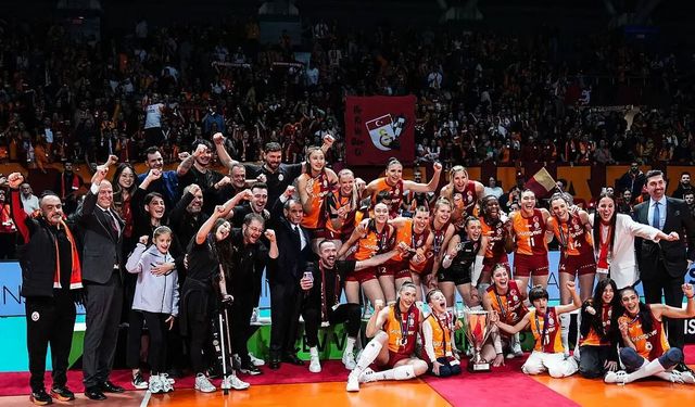 Galatasaray Daikin Avrupa Şampiyonu oldu