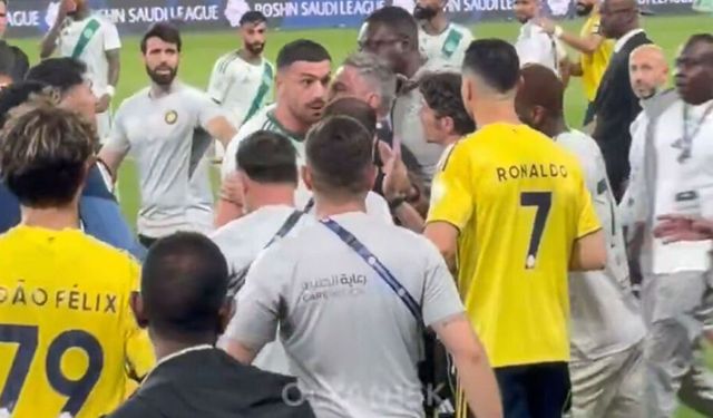 Suudi Arabistan’da Olay Maç! Demiral - Ronaldo Kapıştı