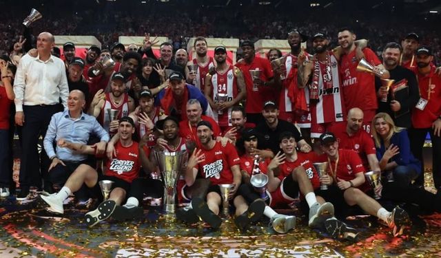 EuroLeague kupası Olympiakos’un
