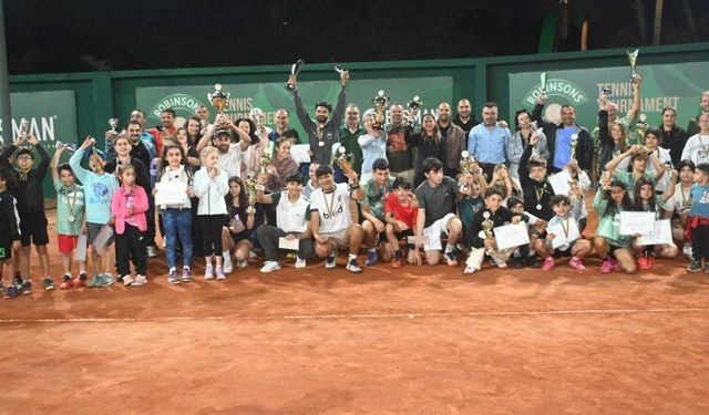 Robinsons Cup’ta tenis şöleni yaşandı