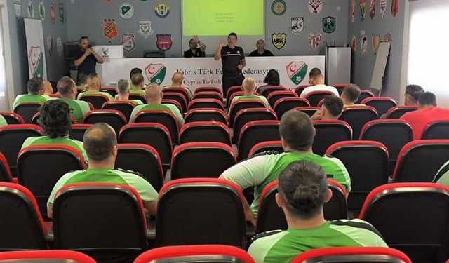 A Lisans kurslarında start verildi! 34 antrenör eğitimde