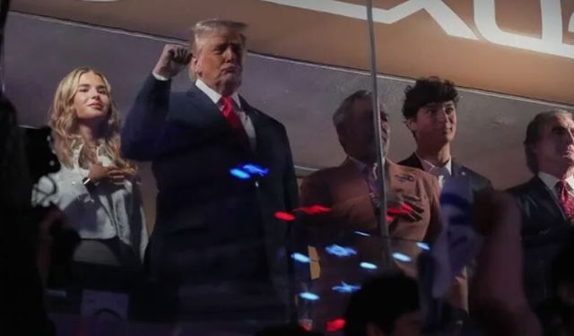 Trump NBA finalinde protesto edildi