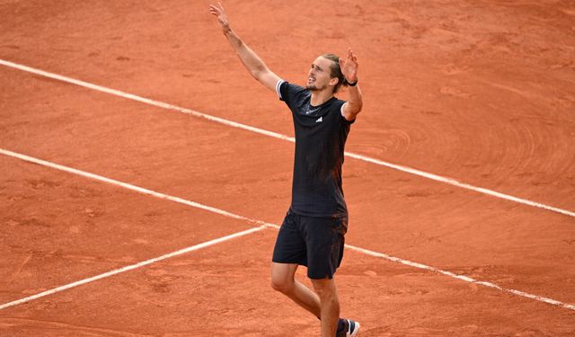 Zverev'den kariyerinin ilk Grand Slam zaferi