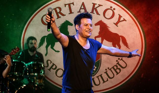 Hakan Peker, Ortaköy Spor Kulübü sponsorluğunda sahne aldı