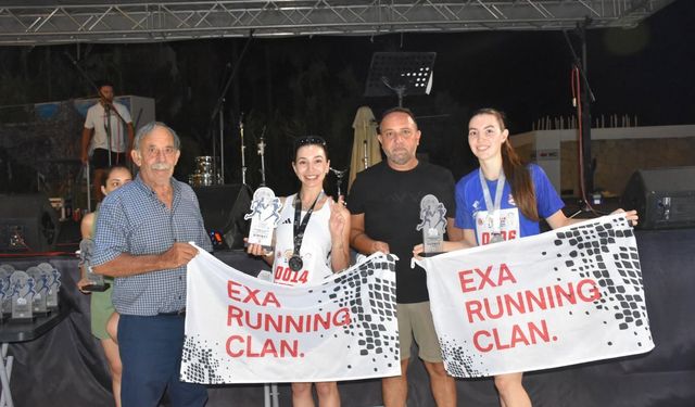 Karaoğlanoğlu'nda 'Gece Koşusu' heyecanı yaşandı